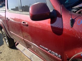 2004 TOYOTA TUNDRA, BURGUNDY, LIMITED, CREW CAB, 4.7L, AT, 2WD. Z25955